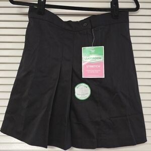 Classroom Uniforms - (NWT) Girl's  Waist Stretch Double Pleated Scooter